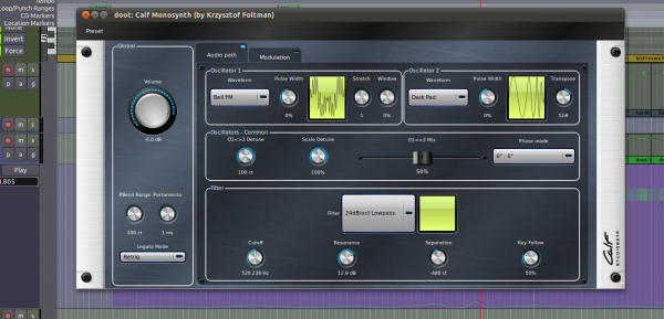 a3-calf-monosynth-automation Calf Monosynth, with some smooth filter cutoff automation